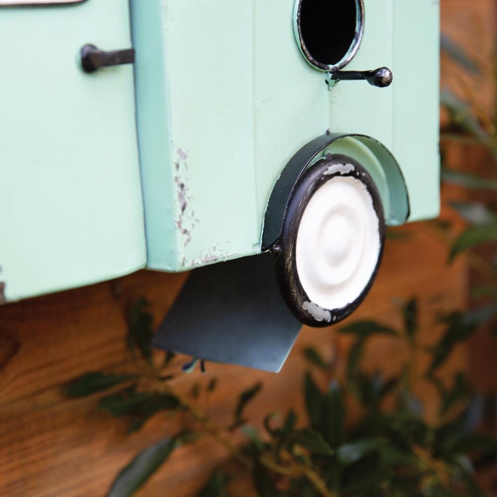Piaggio Wall Hanging Birdhouse – Whimsical Metal Garden Decor