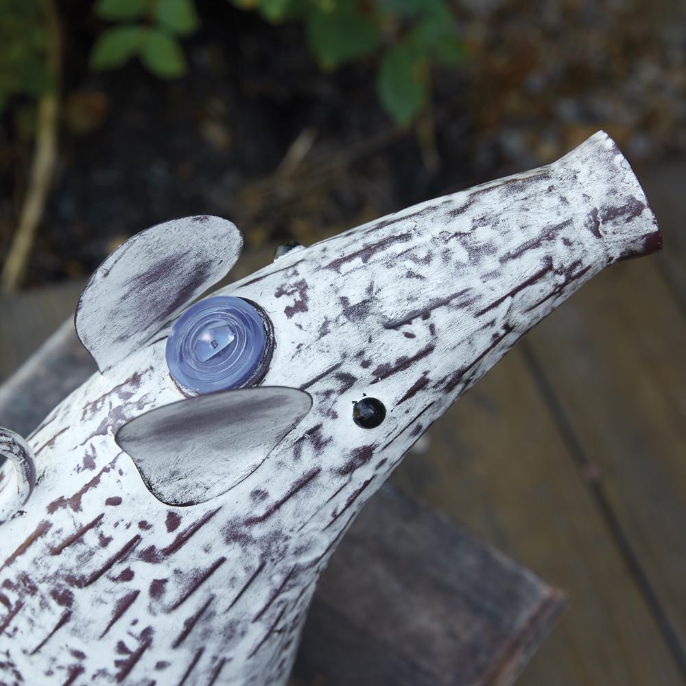 Mouse Watering Can – Whimsical Metal Garden Decor