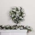 Cedar & Magnolia Leaf Wreath – 22”