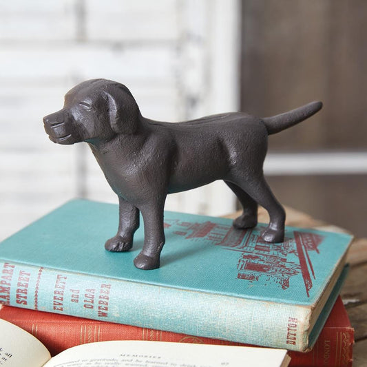 Cast Iron Labrador Figurine