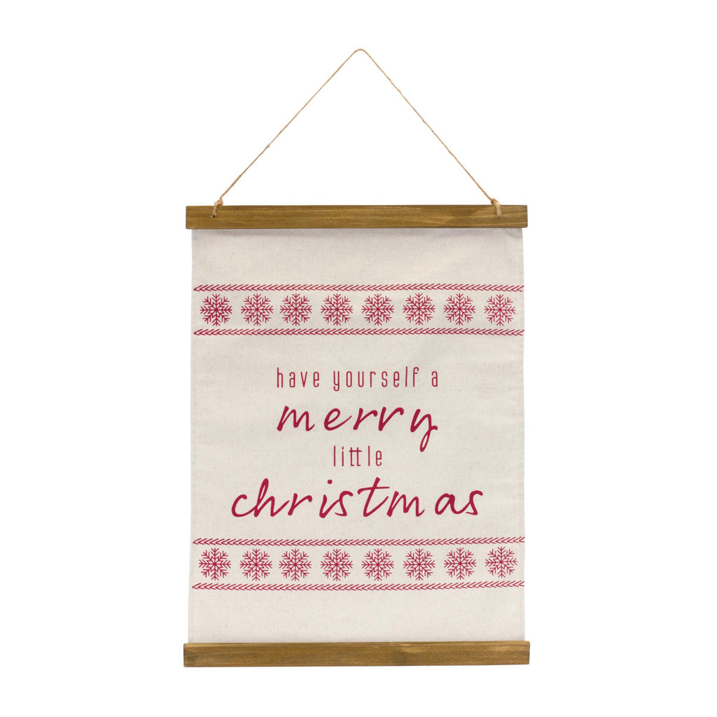Merry christamas wall banner 20"h