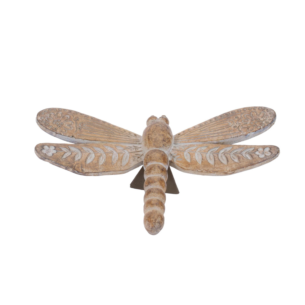 Rustic Floral Insect Shelf Sitters Set of 4 | Farmhouse Spring Decor
