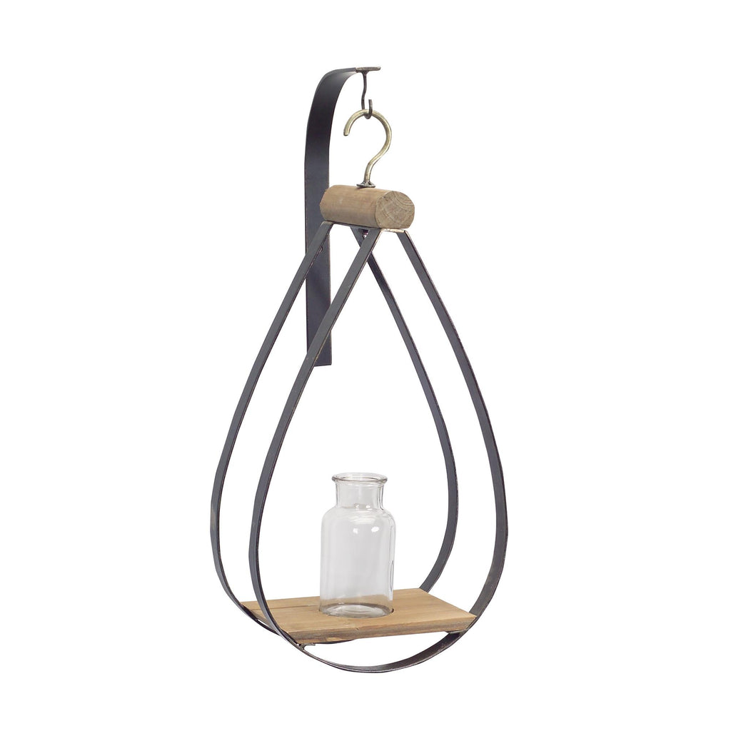 Hanging Bottle Vase Wall Decor (Set of 2)