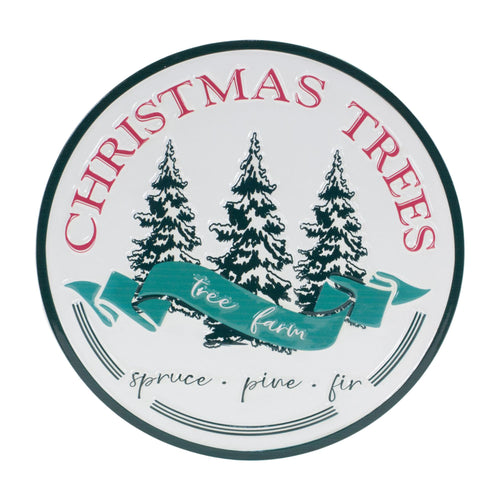 Christmas tree farm sign 14"d