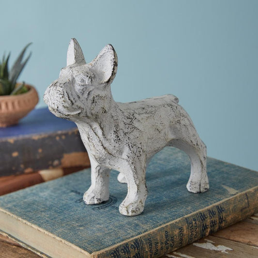 Cast Iron Boston Terrier Figurine