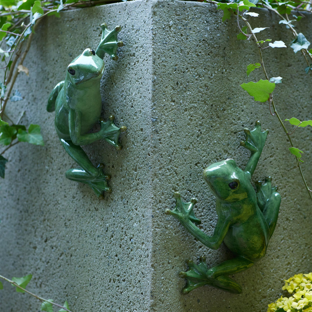 Hanging Garden Frog Set of 2