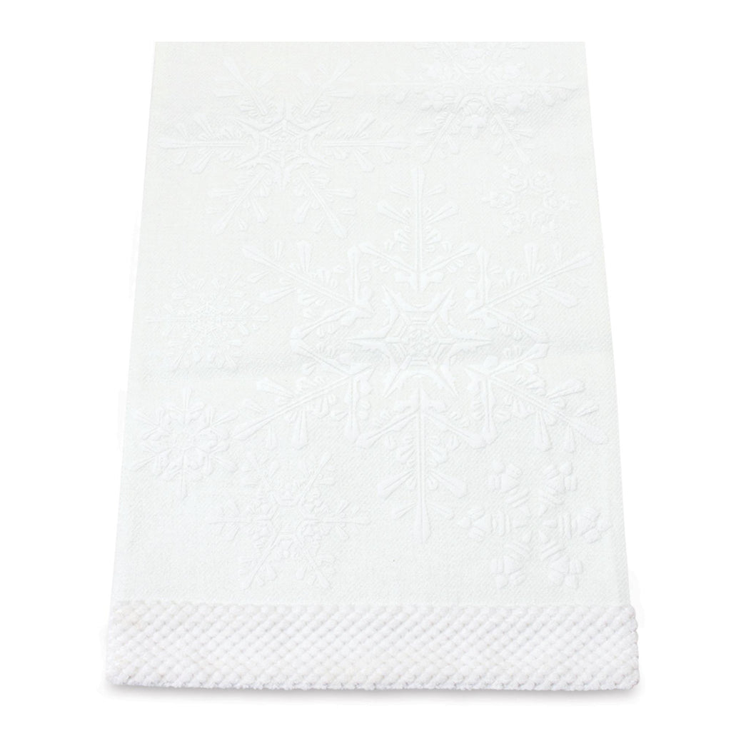 Snowflake table runner 72"l