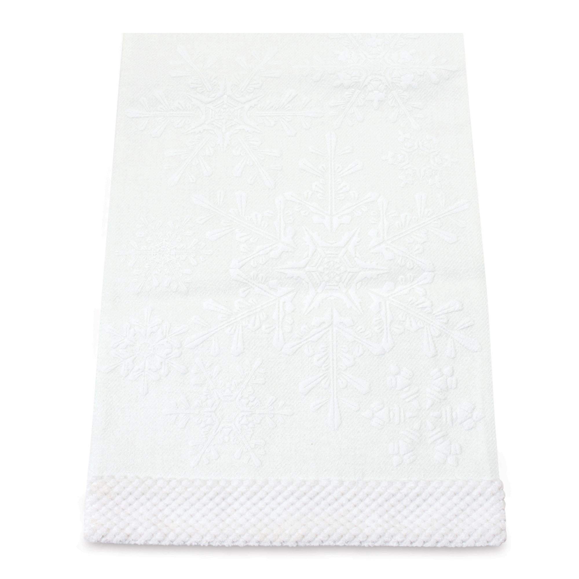 Snowflake table runner 72"l