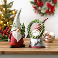 Holiday Gnome Figurines Set of 2